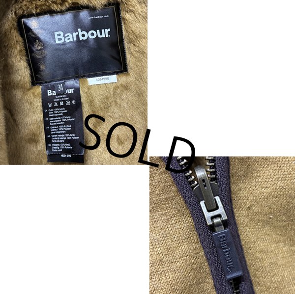画像2: 未使用品!!【ビンテージ】【バブアー】【Barbour】【オイルドジャケット用】パイルライナーベスト UK34  (2)