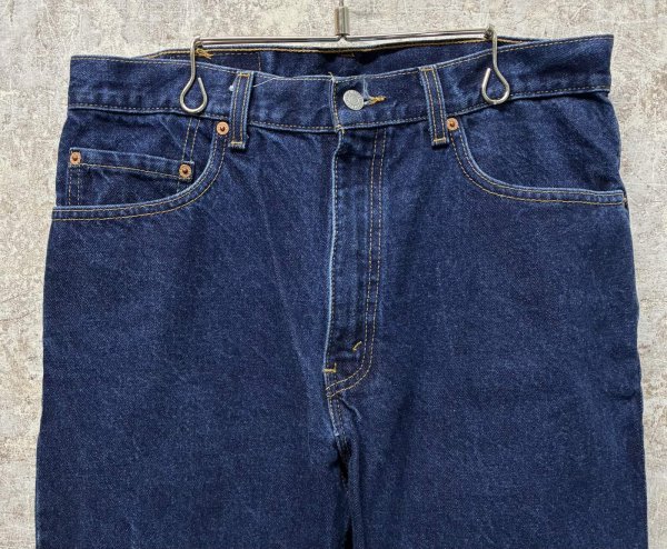画像3:  USA製【ビンテージ】【LEVI'S】【リーバイス５０５】505【デニムパンツ】【34ｘ30】  (3)