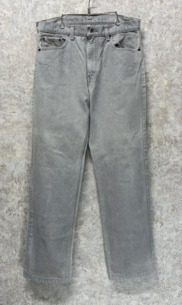 画像1: 90's【USA製】【ビンテージ】【LEVI'S】【リーバイス５０５】505 グレーデニム【デニムパンツ】【36×32】  (1)