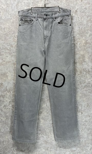 画像1: 90's【USA製】【ビンテージ】【LEVI'S】【リーバイス５０５】505 グレーデニム【デニムパンツ】【36×32】  (1)