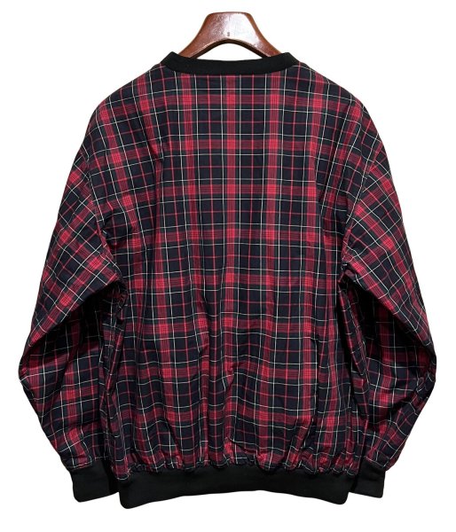 画像3: ビンテージ【POLO GOLF】【ポロゴルフ】【ラルフローレン】【RALPH LAUREN】【赤】タータンチェック【Vネック】【プルオーバー】【サイズM】  (3)