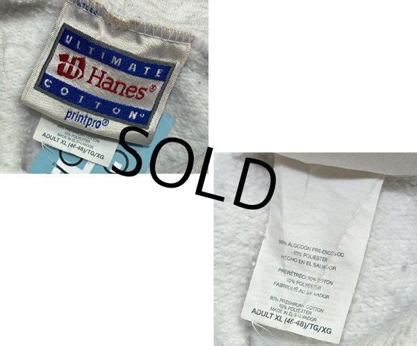 画像3: 【90s〜】【ビンテージ】ヘインズ【hanes】スヌーピー【ピーナッツ】クリスマス グレー【パーカー】【サイズXL】  (3)