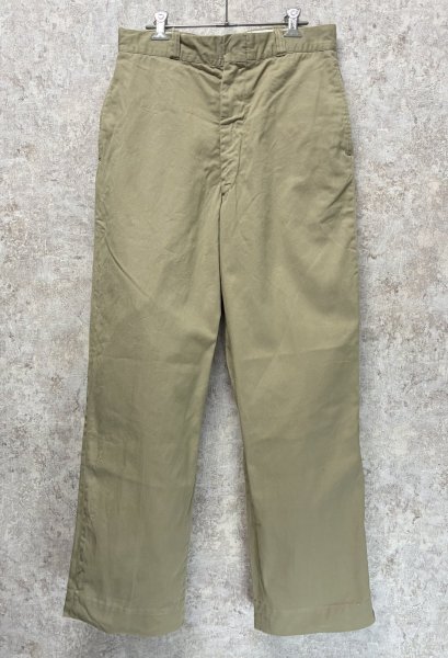 画像1: 60's【ビンテージ】U.S.ARMY【米軍実物】【チノパンツ】【サイズ 32x33】  (1)