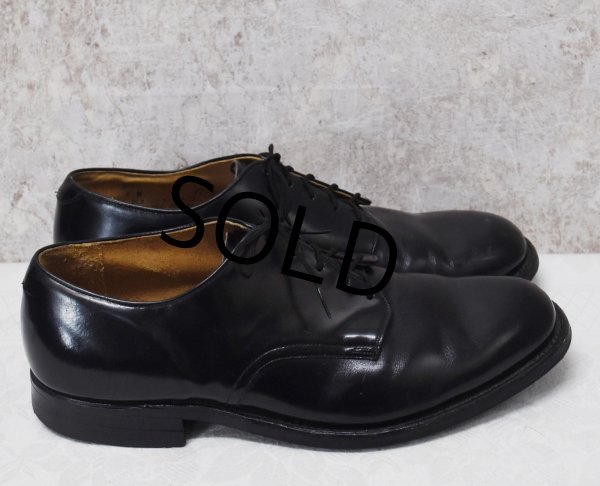 画像4: 80's【ビンテージ】米軍実物【U.S.NAVY】【サービスシューズ】【9W】27cm程度  (4)