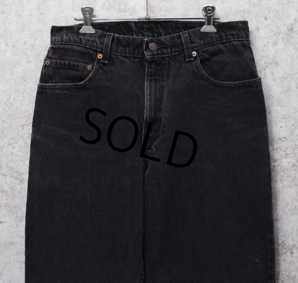 画像3: 90’ｓ~【ビンテージ】【メキシコ製】【LEVI'S】【リーバイス】560 ブラック 黒【テーパード】【デニムパンツ】【31Ｘ30】  (3)
