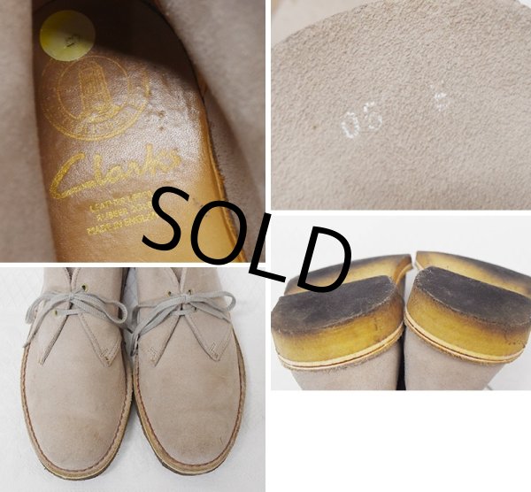 画像2: イングランド製 ビンテージ【クラークス】【Clarks】【デザート】【ブーツ】【6E】  (2)