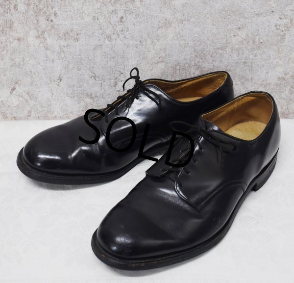 画像1: 80's【ビンテージ】米軍実物【U.S.NAVY】【サービスシューズ】【9W】27cm程度  (1)