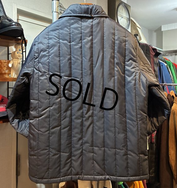 画像3: 70’s【デッドストック】【USA製】【ビンテージ】Sears シアーズ【黒】【キルティングジャケット】【サイズM】   (3)