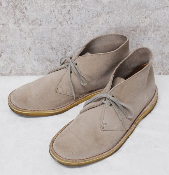 画像1: イングランド製 ビンテージ【クラークス】【Clarks】【デザート】【ブーツ】【6E】  (1)
