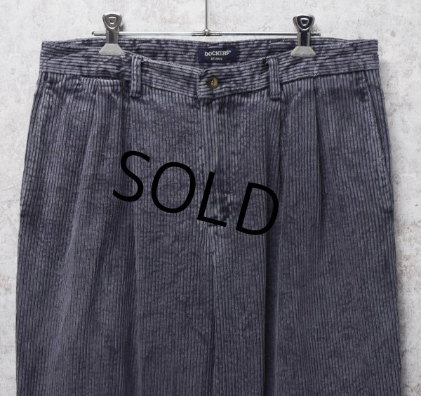 画像3: 【90's】【ビンテージ】【DOCKERS】ドッカーズ【グレー】【コーデュロイパンツ】【34ｘ34】  (3)