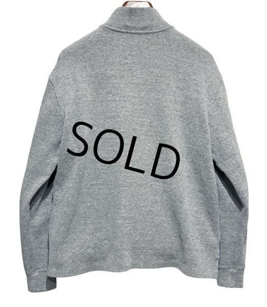 画像3: ビンテージ【ラルフローレン】POLO RALPH LAUREN【グレー】【無地】【ハーフジップ】【コットンセーター】【サイズL】   (3)