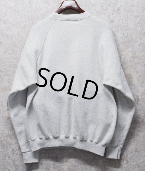 画像3: 90's~ USA製【ビンテージ】SANTEE【PANTHER MOM】 肉球 グレー【スウェット】【サイズＸＸＬ】  (3)