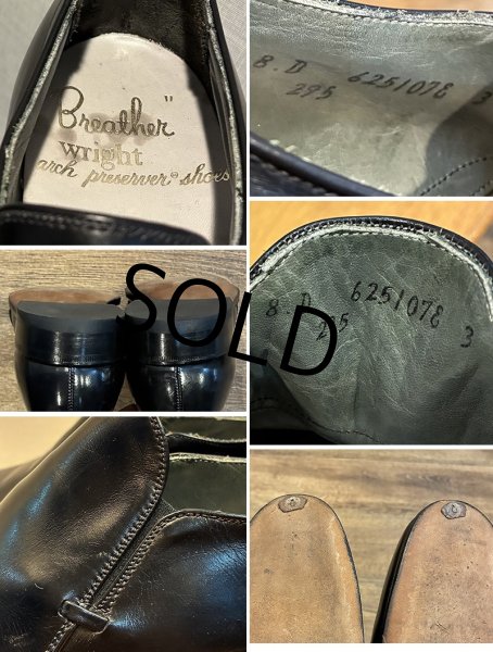 画像2: 【Breather】【ブリーザー】黒 ブラック【レザー】スリッポンシューズ【8D】【26cm程度】  (2)