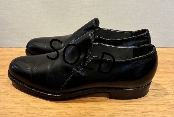 画像5: 【Breather】【ブリーザー】黒 ブラック【レザー】スリッポンシューズ【8D】【26cm程度】  (5)