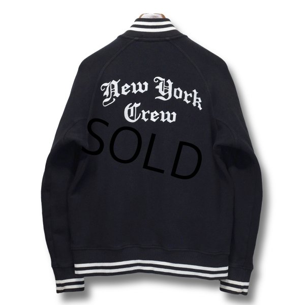 画像4: ビンテージ【ラルフローレン】【POLO RALPH LAUREN】【黒×白】【ブルゾン】【スウェットスタジャン】【サイズM】  (4)