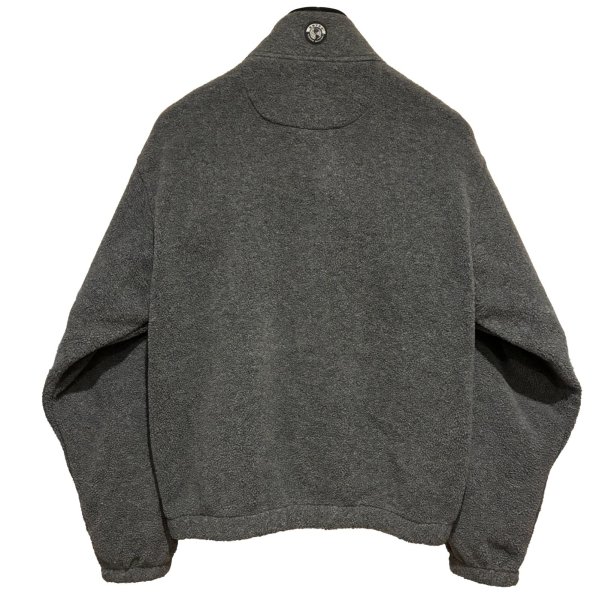 画像3: 90’s~【ビンテージ】【エディーバウアー】【EBTEK】ポーラテック【チャコール】【フリースカーディガン】【サイズS】  (3)