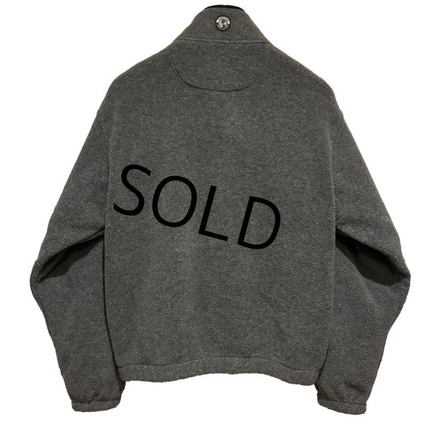 画像3: 90’s~【ビンテージ】【エディーバウアー】【EBTEK】ポーラテック【チャコール】【フリースカーディガン】【サイズS】  (3)