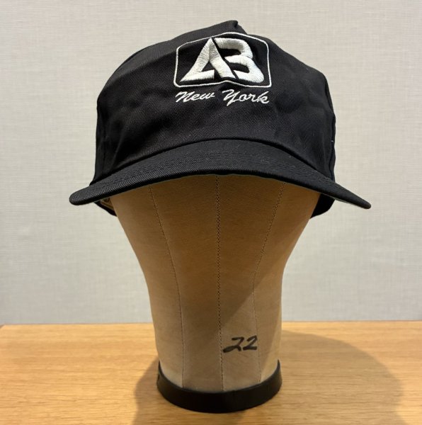 画像6: 【デッドストック】90’ｓ USA製【ビンテージ】【AB NEW YORK】【黒】【コットンキャップ】【ＢＢキャップ】  (6)