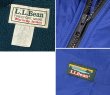 画像2: 90's~ USA製【ビンテージ】L.L.Bean【ＬＬビーン】【青×緑】【ウォームアップジャケット】【メンズXXL】  (2)