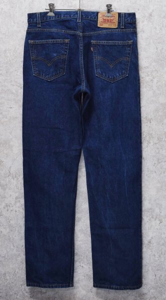 画像4: グアテマラ製【ビンテージ】【LEVI'S】【リーバイス５０５】505【濃紺】【デニムパンツ】【35×32】  (4)
