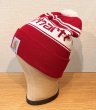 画像7: 【ビンテージ】【carhartt】【カーハート】【赤×白】【ロゴ入り】 【ニットキャップ】ポンポン付き 【ニット帽】   (7)