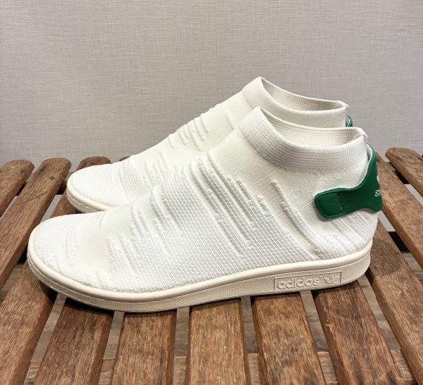 画像3: アディダス【ADIDAS】スタンスミス SOCK PK【白ｘ緑】スニーカー【サイズ25ｃｍ】  (3)