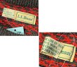画像2: 80’s ノルウェー製【L.L.Bean】【ＬＬビーン】【バーズアイ】【チャコール×赤】【ウールニットセーター】【サイズＬ】  (2)