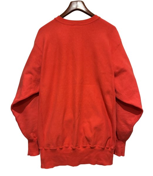 画像3: 90's【USA製】ビンテージ【champion】【チャンピオン】【リバースウィーブ】【赤ピンク】【無地】【スウェット】【サイズXXL】  (3)