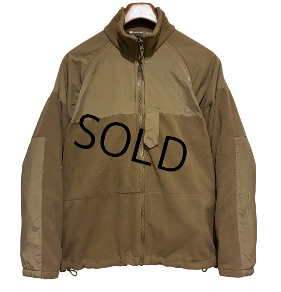 画像1: 程度良好!!【米軍実物】U.S.NAVY【NAVY WORKING UNIFORM】【NWU】【PARKA LINER】【フリース 】【ライナー】【コヨーテ】タンカラー【フリースライナージャケット】【サイズM-XShort】  (1)