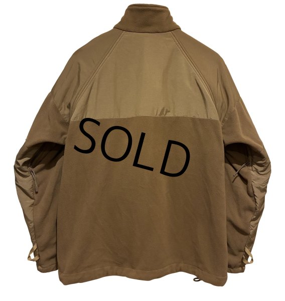 画像3: 程度良好!!【米軍実物】U.S.NAVY【NAVY WORKING UNIFORM】【NWU】【PARKA LINER】【フリース 】【ライナー】【コヨーテ】タンカラー【フリースライナージャケット】【サイズM-XShort】  (3)