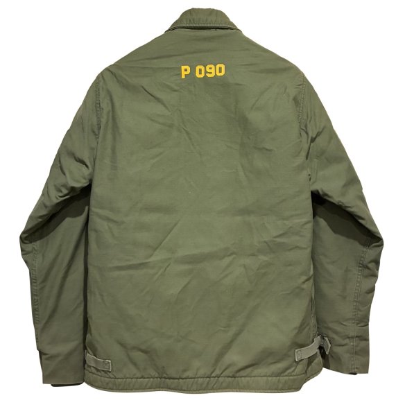 画像5: 70's【米軍実物】【ビンテージ】U.S.NAVY【A-2】P 090【デッキジャケット】【サイズＭ】  (5)