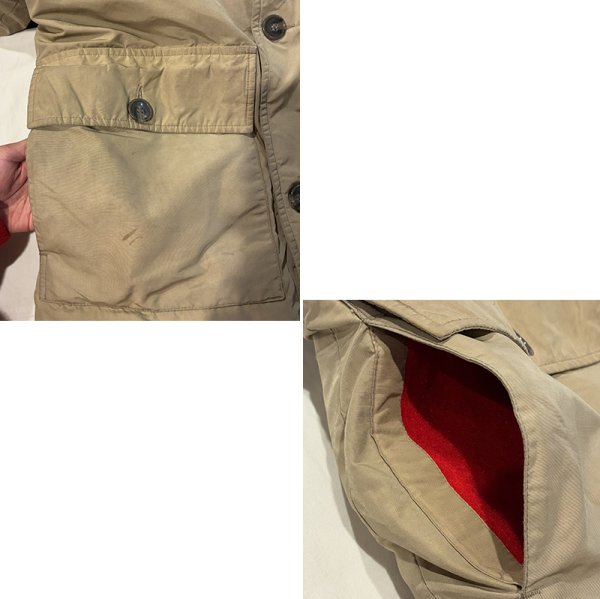 画像3: 60's【ビンテージ】Eddie Bauer【エディーバウアー】【バウアーダウン】【ベージュ】ポーラライト【ダウンジャケット】【サイズM】 (3)