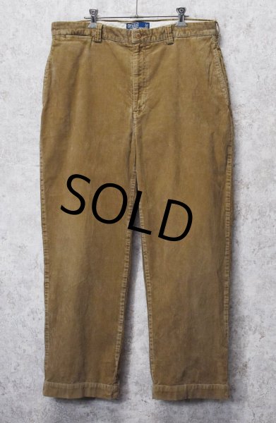 画像1: ビンテージ【ラルフローレン】POLO RALPH LAUREN【ライトブラウン】【フィリップパンツ】【コーデュロイパンツ】【36×29】  (1)
