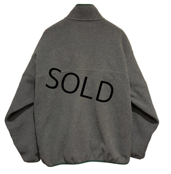 画像3: 程度良好!! ビンテージ【パタゴニア】patagonia【チャコールグレーｘ緑】【スナップT】【フリースプルオーバー】【サイズＸＬ】  (3)