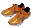 画像1: 程度良好!! USA製【ニューバランス】new balance【990】【V5】OH5 オレンジ スニーカー【サイズ２8ｃｍ】  (1)