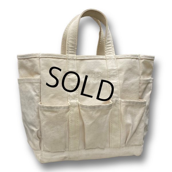 画像1: 80's〜【ビンテージ】【L.L.bean】【エルエルビーン】生成り【キャンバストート】【トートバッグ】【キャンバストート】  (1)