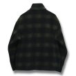 画像3: ビンテージ【オールドギャップ】【GAP】緑ｘ黒チェック【ハーフジップ】【フリース】【プルオーバー】【サイズＭ】  (3)