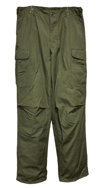 画像1: 【60's】【米軍実物】【ビンテージ】 【U.S.ARMY】ノンリップ【ジャングルファティーグパンツ】【M-long】  (1)