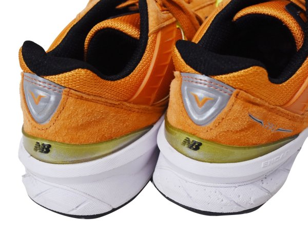 画像6: 程度良好!! USA製【ニューバランス】new balance【990】【V5】OH5 オレンジ スニーカー【サイズ２8ｃｍ】  (6)