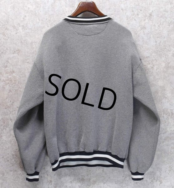 画像3:  90's~【USA製】【RUSSELL】ラッセル 【ビンテージ】【白×黒】ザクザク【無地】スウェット【サイズXL】  (3)