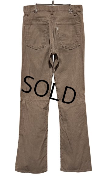 画像5: 80's【ビンテージ】【USA製】LEVI'S【リーバイス】【５１７】ブーツカット ライトブラウン【コーデュロイパンツ】【517】【32x34】  (5)