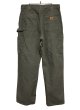 画像3: 【ビンテージ】【カーハート】【carhartt】モスグリーン【コットン】【ペインターパンツ】【32ｘ32】  (3)