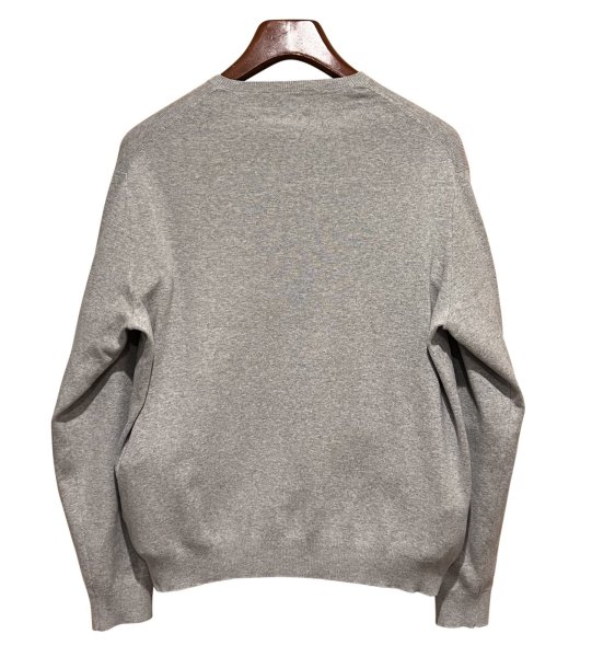 画像3: ビンテージ【ラルフローレン】POLO RALPH LAUREN【グレー】【Vネック】PIMAコットン【コットンセーター】【サイズL】   (3)