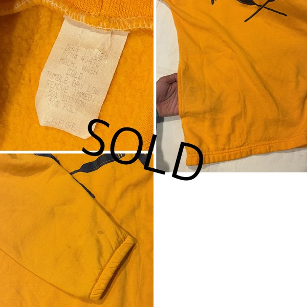 画像2: 90's【USA製】【ビンテージ】【SEA ISLE】シーアイル【フード付きカットソー】【サイズＬ】  (2)