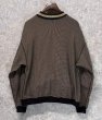画像4: 【USA製】ビンテージ【ランズエンド】【LANDS' END】ブラウン×ベージュ【モックネックスウェット】レディース【サイズW-XL】  (4)