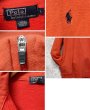 画像2: 【ラルフローレン】POLO RALPH LAUREN【赤】裏起毛【ハーフジップ】【スウェット】【サイズL】  (2)