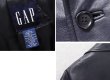 画像2: 【ビンテージ】【オールドギャップ】GAP【黒】【ブラック】【レザーコート】カーコート【レザージャケット】【サイズXL】  (2)