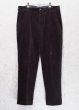 画像1: ビンテージ【ブルックスブラザーズ】brooksbrothers【ダークブラウン】【コーデュロイパンツ】コーデュロイスラックス【35X30】  (1)