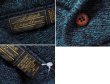 画像2: ＵＳＡ製【〜90's】【ビンテージ】Eddie Bauer【エディーバウアー】霜降り緑【ショールカラーセーター】【サイズＭ】  (2)