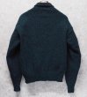画像3: ＵＳＡ製【〜90's】【ビンテージ】Eddie Bauer【エディーバウアー】霜降り緑【ショールカラーセーター】【サイズＭ】  (3)